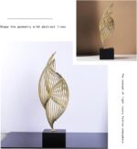 Iron Luxury Abstract Art Ornament, Modern Aesthetic Figurine Decoration, Suitabl... - Image 7