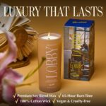 Vacation High Ceiling Resort Lobby Candle, Luxury Floral Candle with Bergamot, C... - Image 6