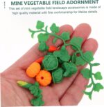 NUOBESTY Mini Shovel Rake Farm Model Kit Vegetable Figurines Mini Garden Tools D... - Image 7