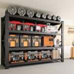 RAVIGIN 3000LBS Storage Shelves, 48" W Garage Shelving Heavy Duty Metal Adjustab... - Image 4
