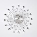 19.7 Inch Large Wall Clock for Living Room Decor, Non-Ticking Quiet Modern Metal... - Image 7