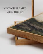 InSimSea Oversized Vintage Landscape Art for Living Room Bedroom,3Pcs, Extra Lar... - Image 5