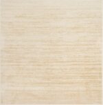 SAFAVIEH Adirondack Collection Area Rug - 7' Square, Champagne & Cream, Modern O... - Image 3