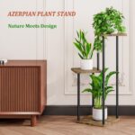 AZERPIAN 3 Tier Plant Stand Indoor Metal Plant Shelf for Multiple Plants Corner ... - Image 3