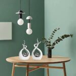 Norrclp Home Decor Modern Abstract Art Ceramic Statue Table Decorations for Dini... - Image 5