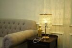 Crystal Table Lamps Set of 2, Gold Lamps for nightstand with 2 USB Charging Port... - Image 6