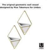 Umbra Trigg Hanging Planter Vase Wall Decor, Set of 2 Pots Containers for Succul... - Image 5