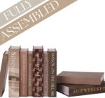 9 Faux Books with Hidden Storage (Earth), Vintage Books, Secret Storage, Bookshe... - Image 3