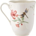 Lenox Dinnerware Set, Butterfly Meadow 18-Piece Set, Service For 6, White Porcel... - Image 8