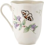 Lenox Dinnerware Set, Butterfly Meadow 18-Piece Set, Service For 6, White Porcel... - Image 10