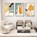 MPLONG Wall Art, Frame Canvas Wall Art Set, Striking Modern Minimalism, Abstract... - Image 5