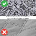 Southshore Fine Living, Inc. Oversized 6-Piece Quilt Queen Bed in a Bag Set Ligh... - Image 6