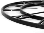 30 Inch Wall Clock Decorative, Oversized Large Black Metal Roman Numeral Silent ... - Image 6