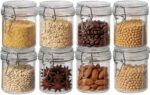 BJONKZ Glass Jars with Airtight Lids – Food Storage Containers with Preserving S... - Image 2