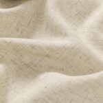 Linen Curtains 132 Inches Long for High Living Room Beige Extra Long Back Tab Cu... - Image 5