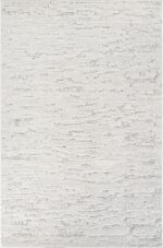 Soft Loop Rug, 10x14,White, Indoor Area Rug, Modern, Luxury, Abstract, Soft Pile... - Image 3