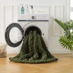 Ultra Soft Chunky Knit Throw Blanket 40x50 Hand Knitted Warm Chenille Throw Blan... - Image 8