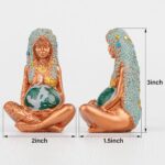 ZenBless 7 Chakra Healing Crystal Tree Ceramic Mother Earth Decor Mother Earth S... - Image 3