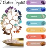 ZenBless 7 Chakra Healing Crystal Tree Ceramic Mother Earth Decor Mother Earth S... - Image 7