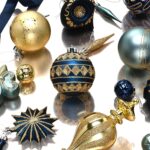 Valery Madelyn Ornaments for Christmas Trees, 60ct Blue and Gold Shatterproof Ch... - Image 7