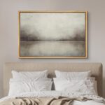 SIGNFORD Framed Canvas Print Wall Art Abstract Landscape Wilderness Impressionis... - Image 4
