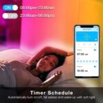 DAYBETTER Smart WiFi Led Lights, 50 FT RGB Led Strip Lights Compatible with Alex... - Image 6