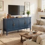 RoyalCraft 59" Buffet Cabinet with Storage, Vintage Sideboard with Adjustable Sh... - Image 8