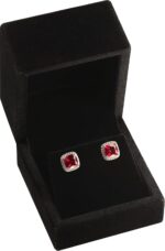 LAODA Black Color Luxury Velvet Stud Earring Box Multiple Use Necklace Pendant E... - Image 3