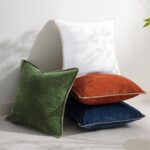 decorUhome Chenille Soft Cozy Throw Pillow Covers 18x18 Set of 2, Modern Farmhou... - Image 6