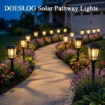 Solar Pathway Lights Outdoor 10 Pack, LED Solar Garden Lights Auto On/Off Waterp... - Image 3