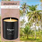 Premium Vanilla & Coconut Scented Candles (Madagascar), Natural Soy Candles Gift... - Image 3