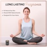 Premium Vanilla & Coconut Scented Candles (Madagascar), Natural Soy Candles Gift... - Image 4