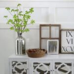CISDUEO 3 Pcs Artificial Green Leaves Stem Plants Faux Floral Stems Fake Leaves ... - Image 7