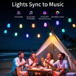 Outdoor String Lights S14, Smart Patio Lights with 15 Shatterproof LED Bulbs, AP... - Image 3