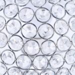 Modern Crystal Table Lamp End Side Table Lamp with Plug in Cord ON/Off Switch Ni... - Image 8