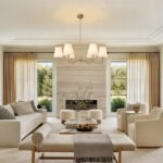 Brass Gold Chandeliers for Dining Room, 36" 6 Light Antique Modern Chandelier Li... - Image 4