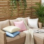 Faylapa 4 Pack Silky Satin Throw Pillow Cases Heavy Silk Satin Decorative Pillow... - Image 5