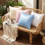 Faylapa 4 Pack Silky Satin Throw Pillow Cases Heavy Silk Satin Decorative Pillow... - Image 6