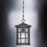 Urban Ambiance Luxury Craftsman Outdoor Pendant Light, Medium Size: 15" H x 9.5"... - Image 5