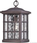 Urban Ambiance Luxury Craftsman Outdoor Pendant Light, Medium Size: 15" H x 9.5"... - Image 8