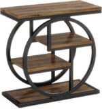 Tribesigns End Table for Living Room, 4-Tier Narrow Side Table with Storage Shel... - Image 7