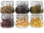BJONKZ 6 Pack 17 oz Glass Jars with Airtight Lids – Food Storage Containers with... - Image 2