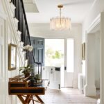 Modern Gold Chandelier, 18.3’’ Luxury Glass Chandelier for Dining Room Clound Gl... - Image 5