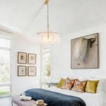 Modern Gold Chandelier, 18.3’’ Luxury Glass Chandelier for Dining Room Clound Gl... - Image 9