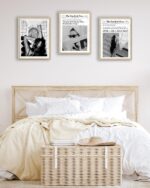 EcoHest Trendy After the Disco Party Framed Wall Art, 12x16 in OAK Wood Black an... - Image 5