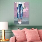 The Oliver Gal Artist Co. Fashion and Glam Premium Wall Art Canvas Prints Modern... - Image 5
