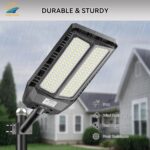 6000W Solar Lights Outdoor Waterproof, 7000K Dusk to Dawn Outdoor Solar Street L... - Image 5