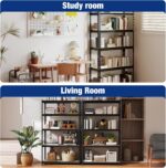 WORKPRO 5-Tier Storage Shelf, 72" H Heavy Duty Adjustable Garage Shelving Unit 2... - Image 6