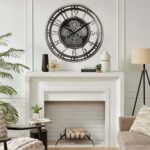 CLXEAST 21 Inch Large Moving Gear Wall Clock,Industrial Steampunk Decor,Decorati... - Image 5