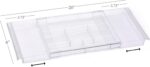 Masirs Expandable Drawer Organizer - Customizable Makeup Vanity Organizing Stora... - Image 3